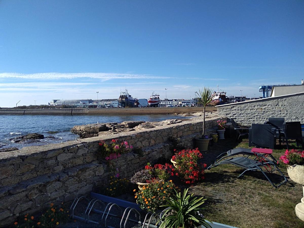 La Rose des Mers Tréffiagat Exterior foto
