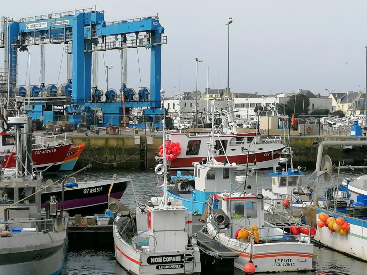 La Rose des Mers Tréffiagat Exterior foto